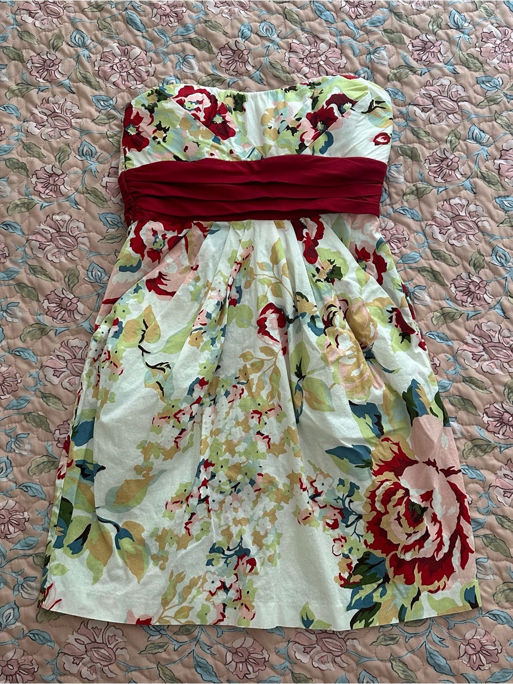 delia’s x Doll’s Kill Floral Print Strapless Women’s Dress